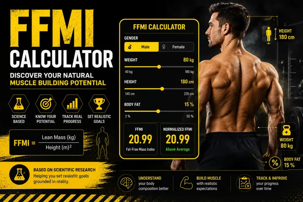 FFMI calculator